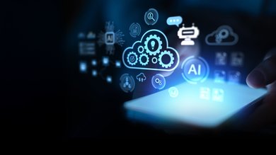 Grafik mit AI-Icons