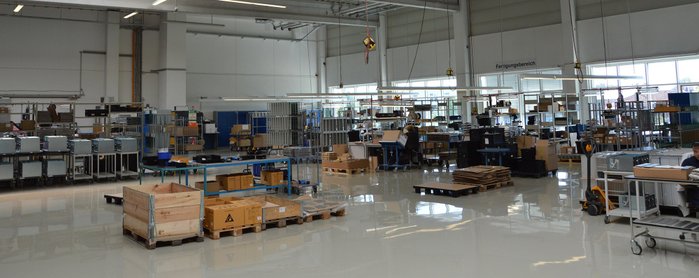 Blick in die Elektronikfertigung HEITEC Eckental