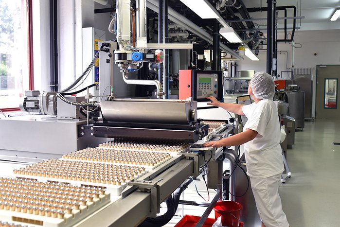 SAP und Branche Süßwarenindustrie - Produktionsanlage