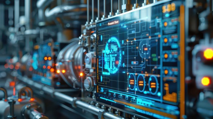 Bild Produktionsdashboard direkt an der Maschine