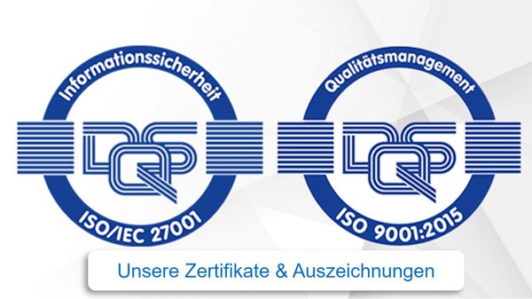 Logos Qualitätsmanagement und Informationssicherheit