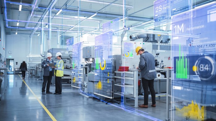 Digitale Laufkarte in der Produktion - Dashboard