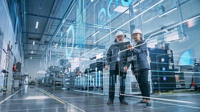 Bild Digitale Laufkarte in der Produktion