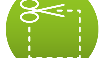 Skalierbarkeit Icon Schere als Symbol für Skalierbarkeit