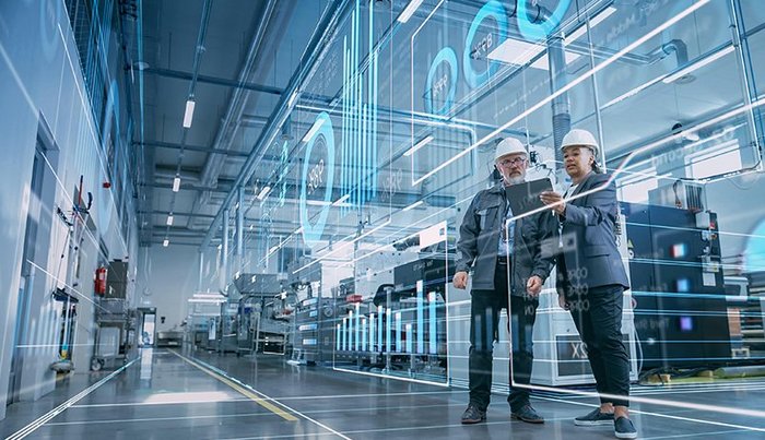 Digitale Laufkarte in der Produktion