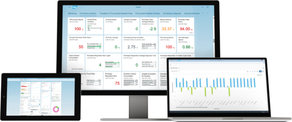 SAP Fiori Screenshots, Oberfläche