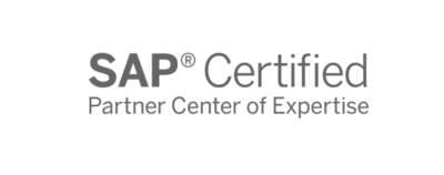 Logo zum Zertifikat SAP Partner Center of Expertise